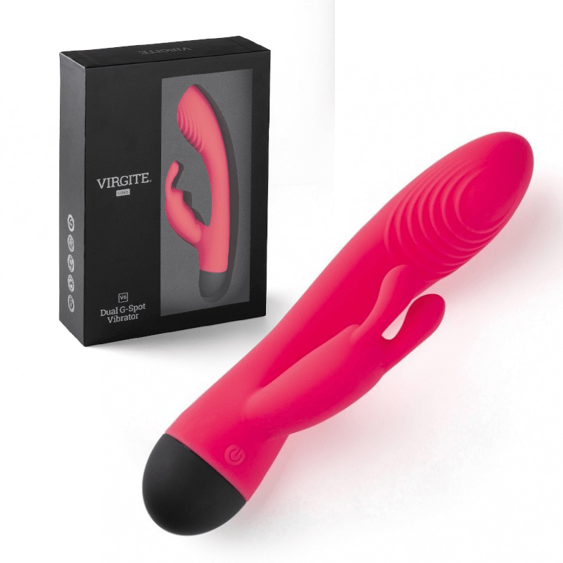 Massageador Rabbit V6 Dual G-Spot Rosa